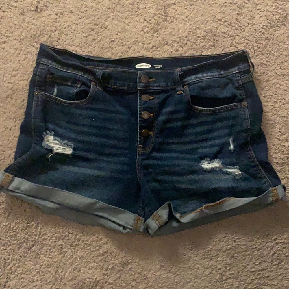 Women’s button fly Jean shorts